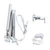 2 In 1 Double Head Desk Light with Clamp Folding 24W 10 Brightness 3 Colors Stepless Dimmable Swing