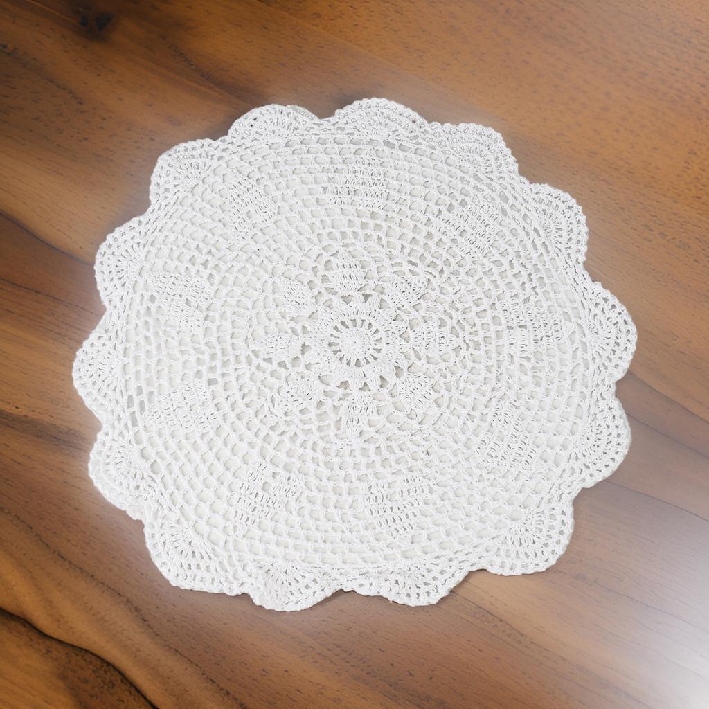 Home Doily Table Cloth Mat Cotton Countryside Vintage