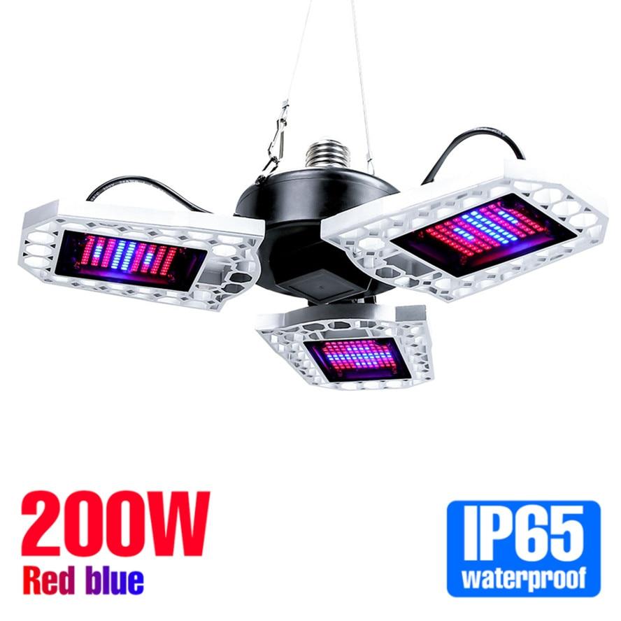 Фитолампа 300 Вт, светодиодная лампа для семян растений, 110 В/220 В, лампа для выращивания растений E27, полный спектр, гидропоника, светодиодная панель Lampara, лампа для выращивания в палатке Bombilla