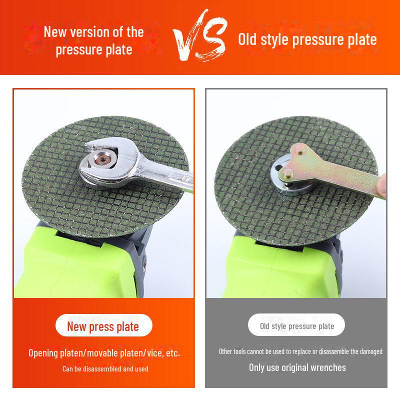 Универсальная шестигранная нажимная пластина для угловой шлифовальной машины типа 100