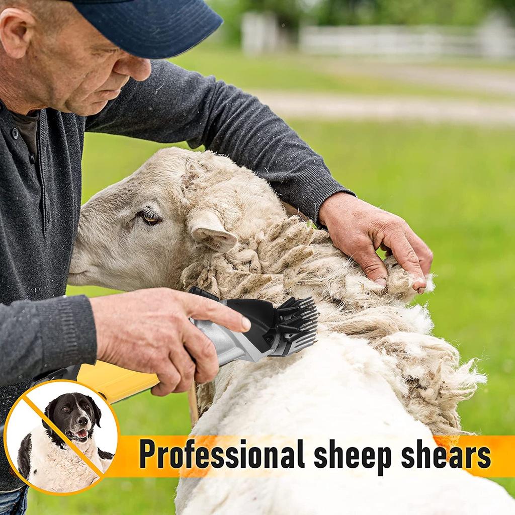 3000W 6 Gears Speed Electric Sheep Goat Shearing Machine 220V Trimmer Tool Wool Scissor Cut Machine With Box