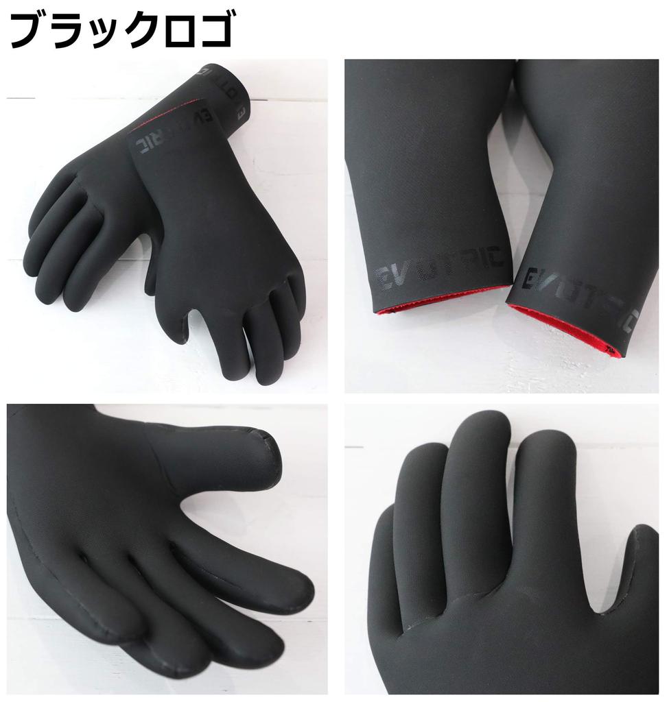 EVOTRIC Surf Gloves 2mm Thermal Brushed Surfing Skin Gloves Men's