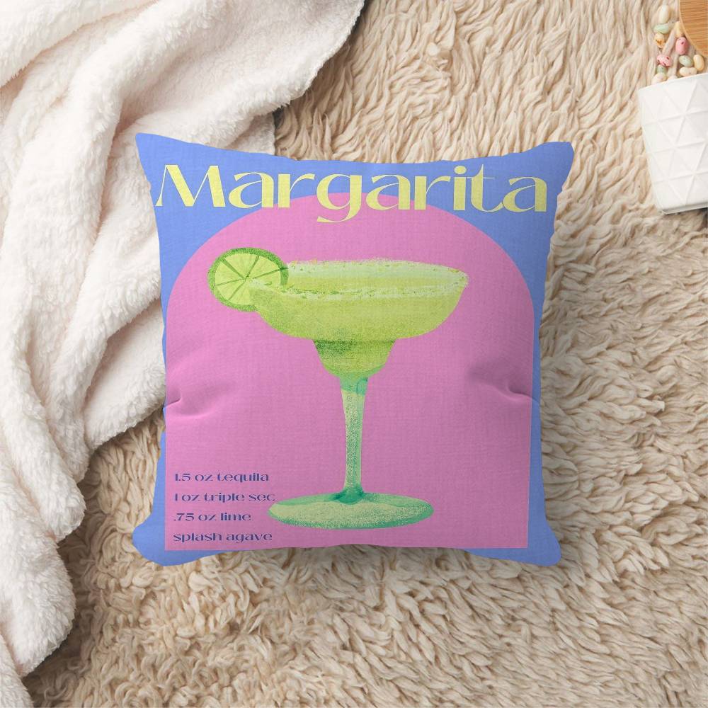 Colorful Cocktail Drink Pillowcase toon Gift Cushion Cover Bedroom Home Sofa Chair Seat Decor pillow case