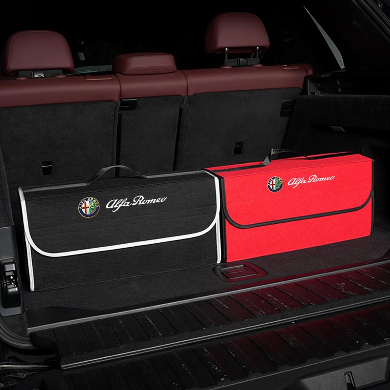 For Alfa Romeo High-capacity Car Storage Box Organizing Bag Trunk Tools Case Auto Accessories For Alfa Romeo 4C 159 166 Spider G