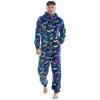 Floso Mens Game Controller Fleece Jumpsuit