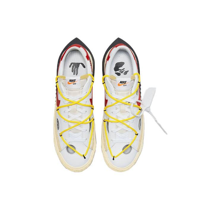 Кроссовки Nike Blazer Low Off-White University Red DH7863-100