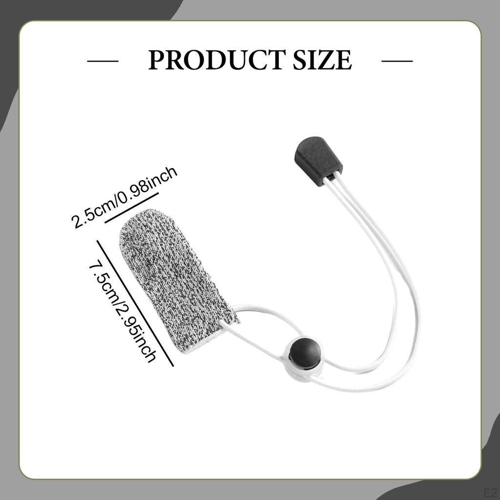 3Pcs Single Finger Fishing Gloves Casting Portable Lightweight Outdoor Adjustable Guards Fly