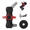 Шаровой зажим с шаровой головкой 1/4 дюйма -20 резьба Magic Arm Clamp вращающийся металлический супер зажим для GPS телефона монитора видео лампы