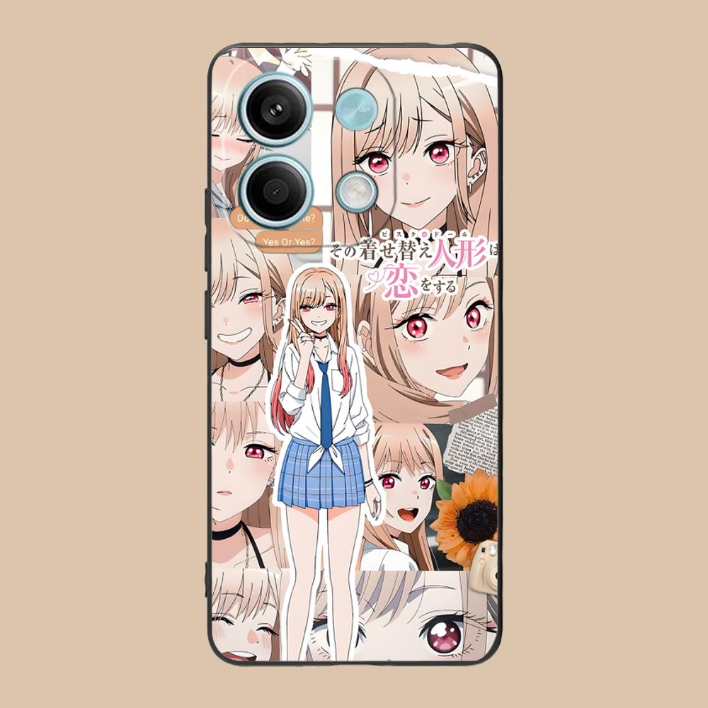 Чехол для мобильного телефона Marin Kitagawa для POCO M6 M5 M4 M3 X7 X6 X5 X4 X3 F6 F5 F4 Pro GT 5G Цветная Печать Роскошный Чехол для Мобильных Телефонов