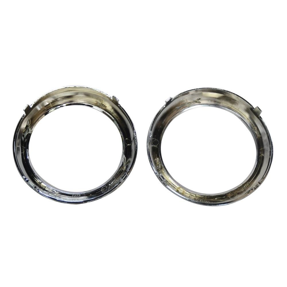 1 Pair Fog Light Lamp Bezel Cover For Toyota Sienna SE 2011-2017