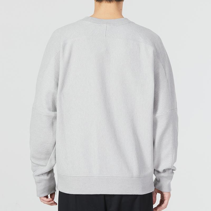 Under Armour Сплошной цвет, спортивная повседневная толстовка с круглым вырезом, мужские топы, серый 1373877-558