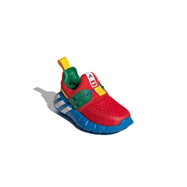 LEGO x Adidas Rapida Нескользящие и дышащие Нескользящие и дышащие Низкие кроссовки для малышей Красный Синий H05284