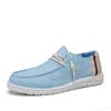 Spring Summer New Men'S Casual Comfortable Shoes Lightweight Shoes Men Low-Cut Breathable Fashionable Versatile Men Flats