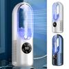 Cooling Fan Personal Mini Air Conditioner Digital Display 6 Wind Speeds Energy-Saving Blade-Free Silent Portable Air Conditioner