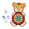 Animal Dart Board for Kids Safe Sticky Ball Indoor Outdoor Fun Coordination Concentration Game Family Party Toy Gift