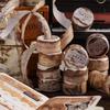 Ретро выжженная васи-лента - Серия «Фрагменты памяти»: 8 стилей для DIY-журналинга