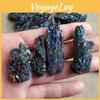 Specimen Natural Colorful Silicon Carbide Ornaments Peacock Color Crystal Stone