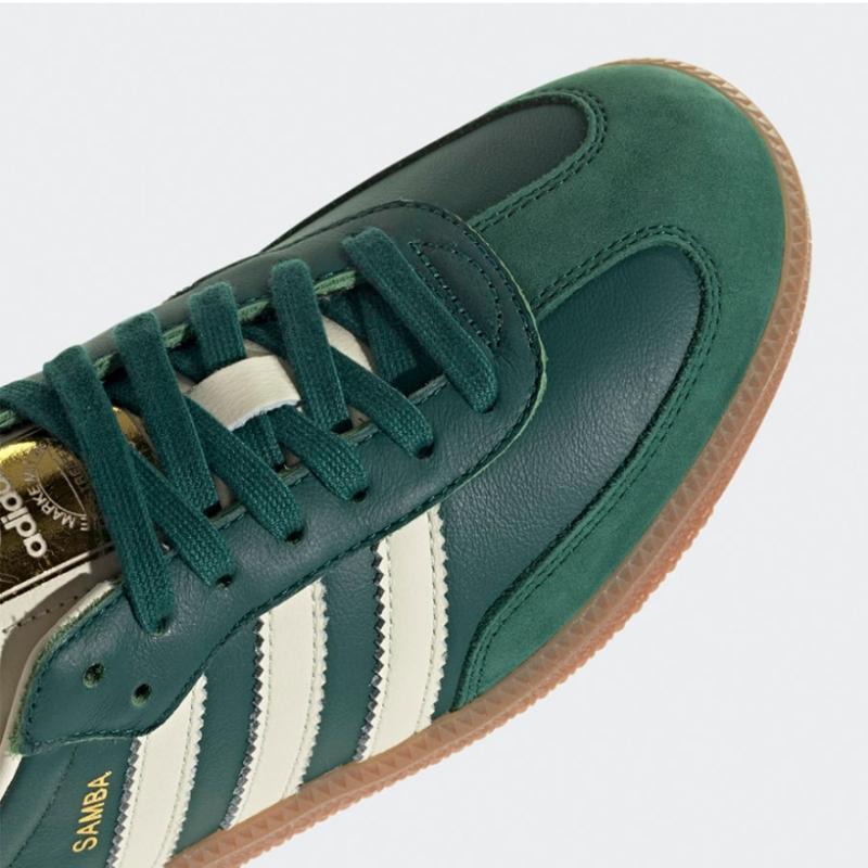 Adidas Samba Original Women Ie0872 Cgreen Crewht Goldmt