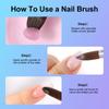 Кисть для маникюра Kolinsky, гелевая кисть для дизайна ногтей, 3D акриловая жидкая пудра, гелевая кисть для резьбы, подводка, ручка для рисования