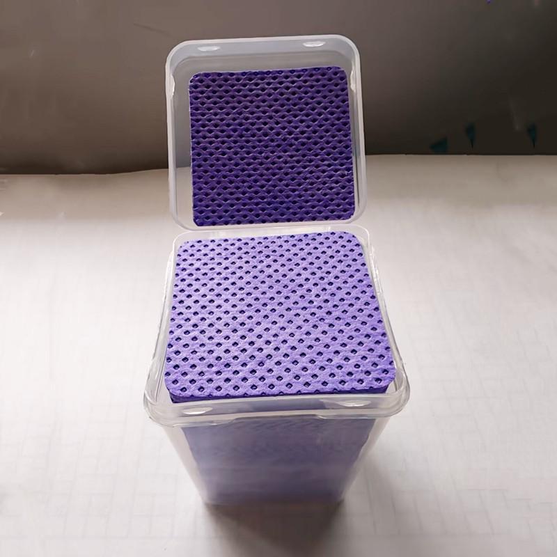 Lint-Free Eyelash Glue & Nail Polish Remover Pads - Anti-Clogging Wipes for Nail Art Tools