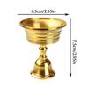 1шт настольный декор медный держатель для масляной лампы длинный подсвечник подсвечник украшение для дома