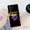 Чехол для телефона с флагом и гербом Венесуэлы Для Samsung Galaxy S24 S25 S23 S22 Ultra Note 10 20 Plus S20 S21 FE
