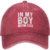 In My Boy Mom Era Hat for Men Baseball Cap Cool Cap
