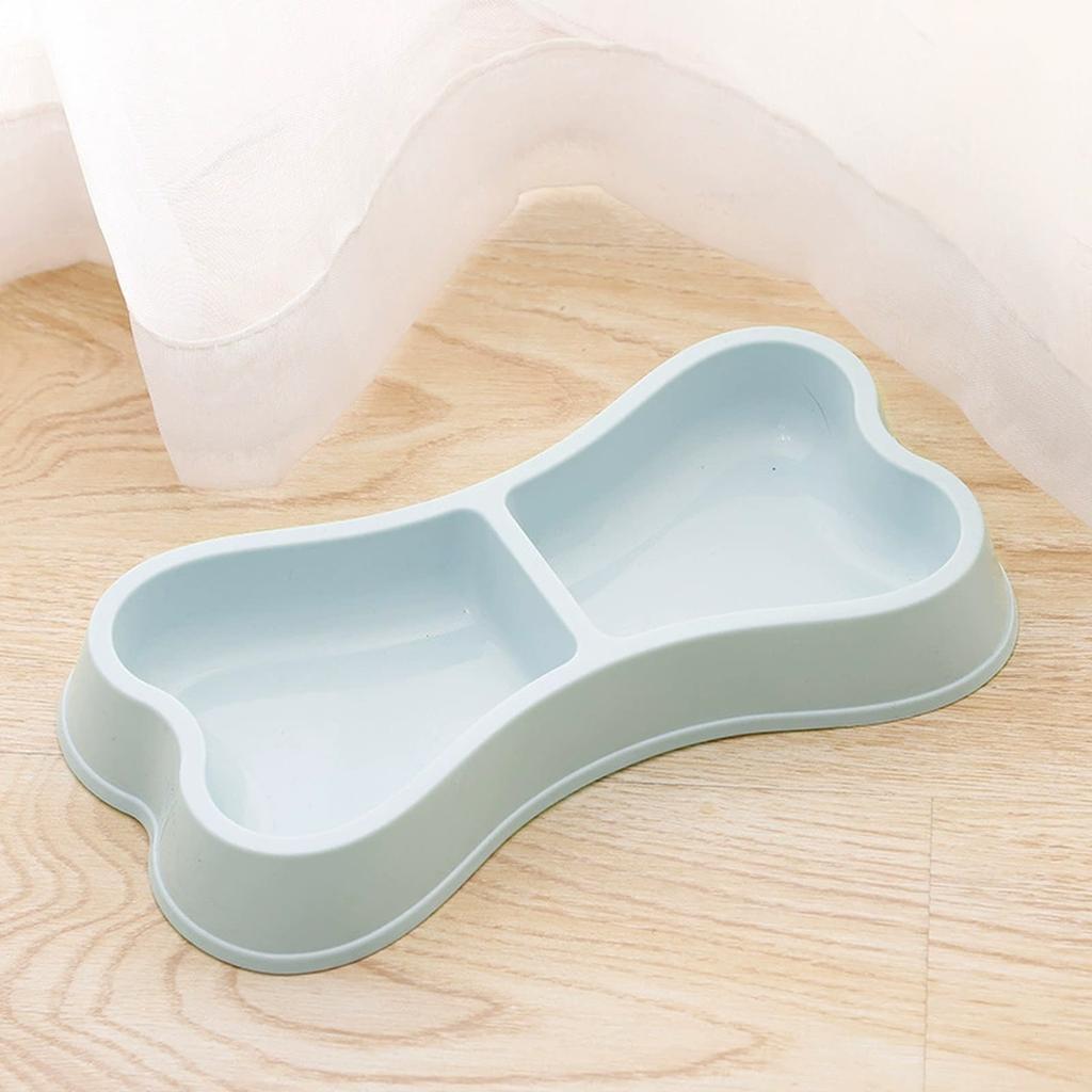 Двойная миска для кошек и собак в форме макаруна, кормушка для еды и воды, не является посудой для кормления