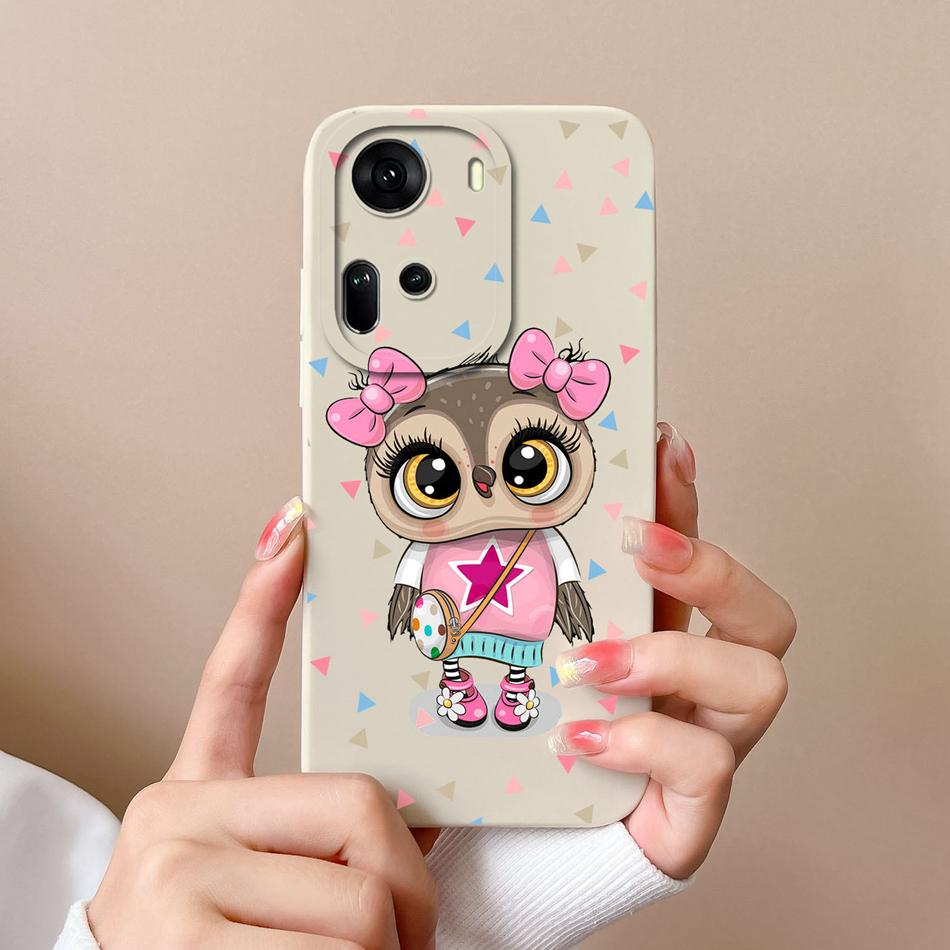 For OPPO Reno 11 Pro 5G Phone Case Butterfly Liquid Silicone Camera Protection Back Cover For OPPO Reno11 Pro Funda Coque Bumper