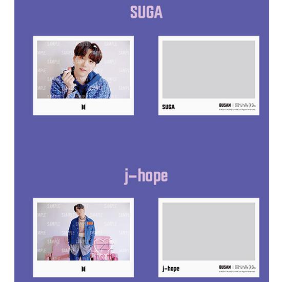 BTS Набор мгновенных фотографий «Еще впереди»