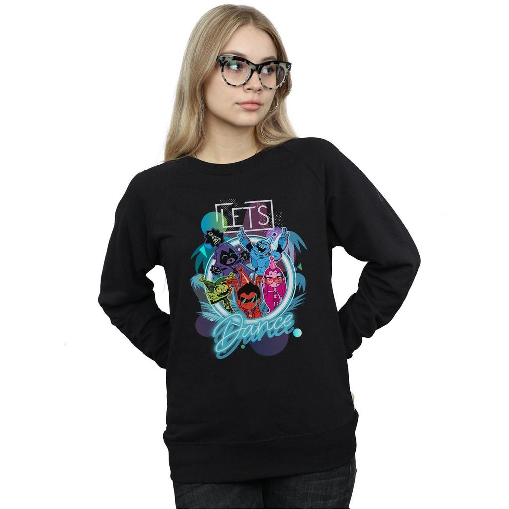 DC Comics Womens/Ladies Teen Titans Go Let´s Dance Sweatshirt