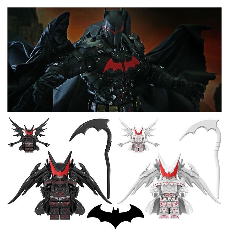 Hellbat Batman Superhero Building Blocks 4.5cm Height, Abs Plastic Material, Teenagers' Collectible Toy