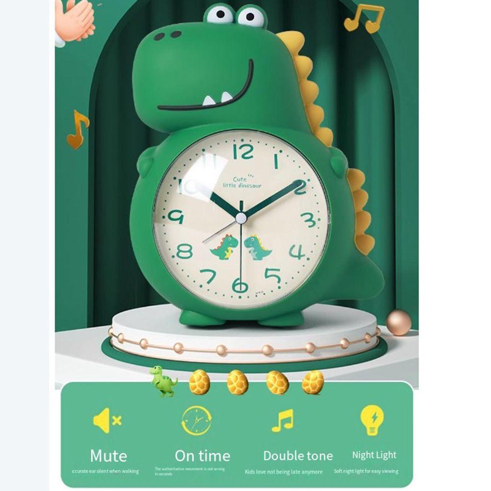 Music Electronic Desk Clock Cartoon Tabletop Clock Gifts Children Alarm Clock Time Management Tool