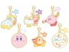 Kirby's Happy Morning Star & Metal Charm Collection, 1 Box, Approximately 40 X 40 X 1.5mm, Made of Zinc Alloy, Iron, Paper, and Acrylic