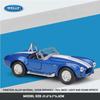 Масштаб 1/36 1965 Shelby Cobra 427 S-C Симуляция Модель автомобиля из сплава Машинка-инерционка Игрушка Детский Подарок Мальчику Миниатюрная Машинка