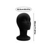 Durable Mannequin Head Foam Black Velvet Mannequin Manikin Head Wig Display Cosmetology Beauty Display Model Styling Tools