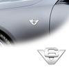 3D автомобильный стиль хром металл V6 V8 логотип крыло кузов боковая наклейка эмблема значок для универсальных автомобильных аксессуаров автомобили