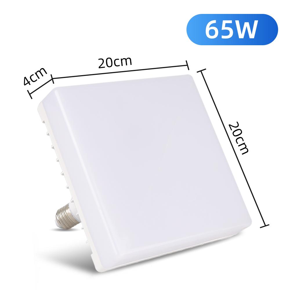 Квадратные лампочки E27 Высокая яркость светодиодной лампы 220 В прожектор Бытовая техника Внутреннее освещение Холодный белый свет Светодиодная лампа высокой мощности