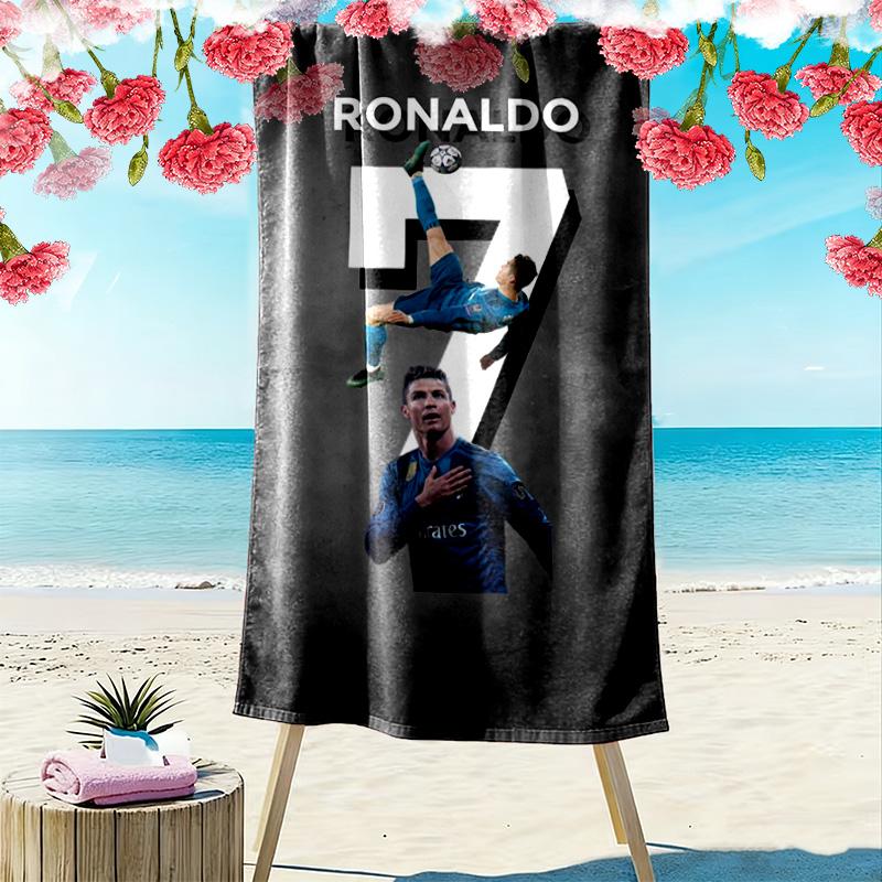 Electric Soccer Triumph beach towel Portable for travel Outdoor camping Outdoor pool towel quick-drying swim towel Absorbent bath towel