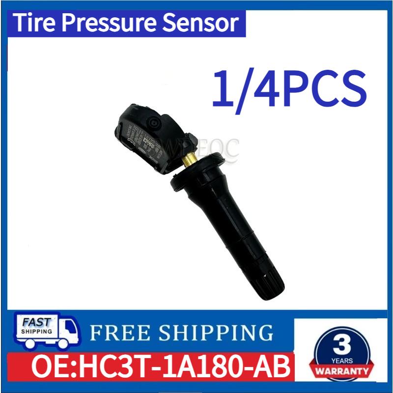 1/4PCS HC3T-1A180-AB 315MHZ Tire Pressure Sensor For Ford Fusion Ecosport Edge Explorer Fusion Transit Car TPMS F2GT-1A180-ABTire Pressure Monitoring