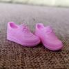 For 16cm Dolls Foot Length 2~3.5cm Casual Shoes Fashion Doll Shoes PVC Boots Plastic Sneakers