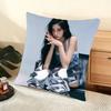 Корея Горячая Девичья Группа Meowv Наволочка для Подушки Шелковистый Короткий Плюш Домашний Декор Наволочка для Подушки Дивана - Невидимая Молния