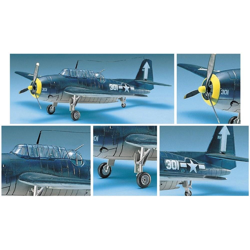 DOYUSHA 1/72 Торпедоносец ВМС США TBF-1 Avenger Пластиковая модель