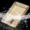 Stainless Steel Divided Dinner Tray Thickened Divided Dip Bowls Sauce Plate Snack Tray  Tableware