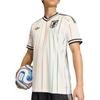adidas Япония 26 Выездная футболка Цвет: кремово-белый/черный Унисекс Топы JN1872