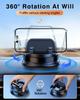 Oatsbasf Держатель для телефона на приборную панель автомобиля Стабильное 360° вращающееся крепление для телефона на приборную панель автомобиля Универсальное для iPhone 16 Pro Max Z Fold 6