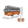 Городской автобус модель радиоуправляемая машина 1/30 4 канала классические радиоуправляемые транспортные средства детский подарок с огнями
