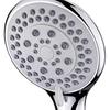 Душевая лейка Artichoke Shower экономит воду, оснащена 150-сантиметровой лейкой из нержавеющей стали, телефоном для душа с пятью режимами массажа, телефоном для обратного душа