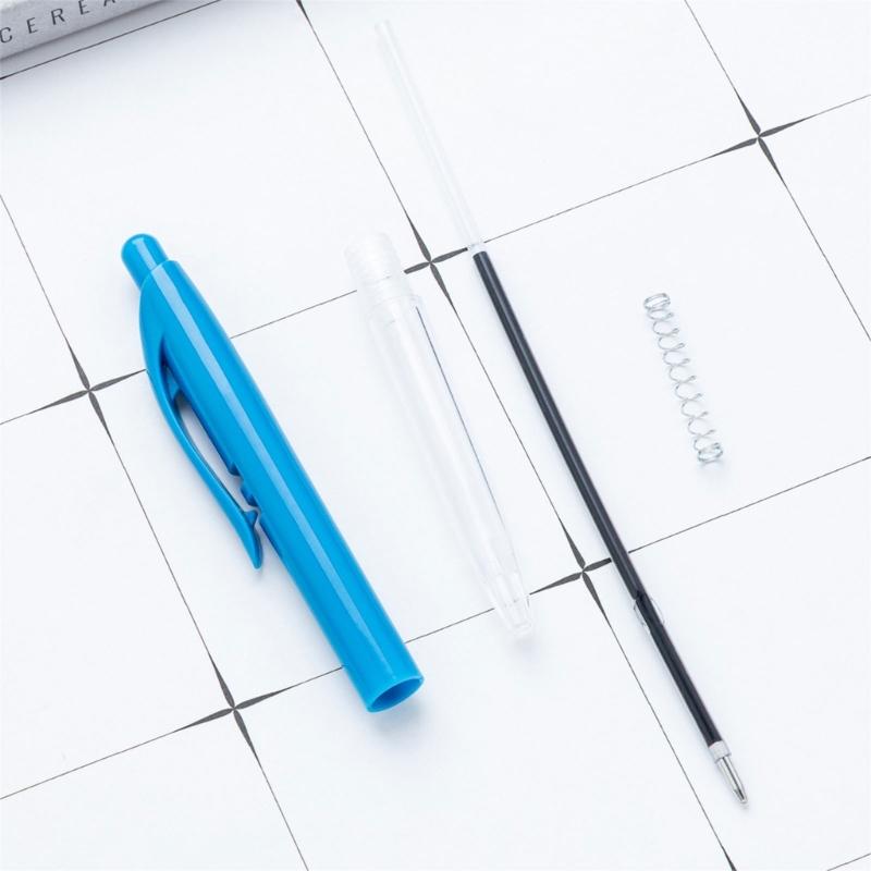 Retractable Ballpoint Pen 1.0mm Signing Pen Smooth Writing Tool For Sketching Notetaking Tasks
