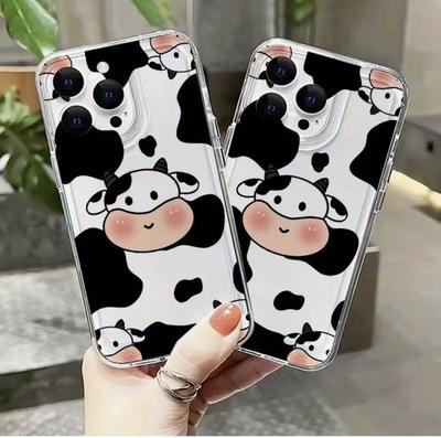 Милая корова для чехла на мобильный телефон iphone17promax apple 16/14pro женский 13/12/15 новый 11